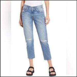 Edwin x Anthropologie Kali Ankle Denim Jeans in Quest Size 29 - NWT